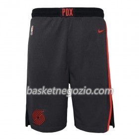 Portland Trail Blazers Uomo Pantaloncini Nero 2 2018-19 Nike Swingman